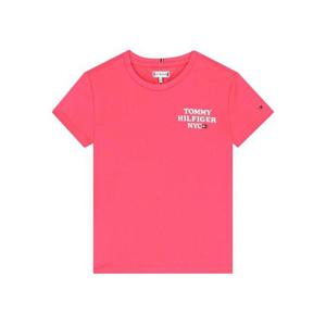 타미힐피거 여아 핑크 NYC GRAPHIC 반팔 티셔츠 KG0KG06671K_THW