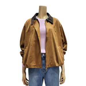 [반에이크]인조가죽 카라 스웨이드 부르종 VB5YJPMG01Z