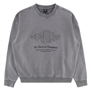 엄브로 HBL 엄그레이 빈티지 아플리케 맨투맨 UR121CFS21LGR