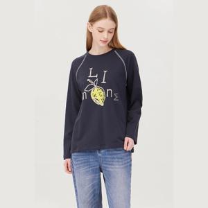 [베네통] 픽셀 레몬 래글런 티셔츠 BATSG6561