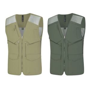 [콜핑]LD08 남자 봄/여름 다용도 멀티포켓 낚시 메쉬등산조끼 KWV7185M