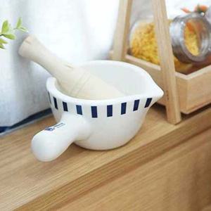 작지만 강한 도자기 마린 미니 절구 겸 깨갈이