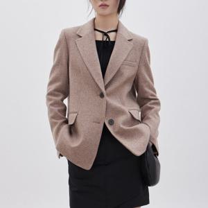 [쥬크]울 블렌디드 싱글 투버튼 자켓 Z261MSF101