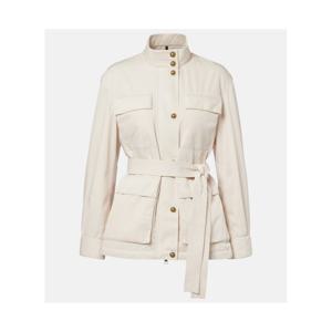 몽클레어 Maitake 레더 트리밍 재킷 P01127351