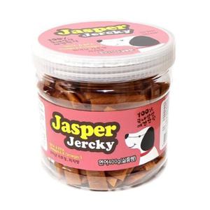 져키브랜드 국산간식 제스퍼 연어 져키400g