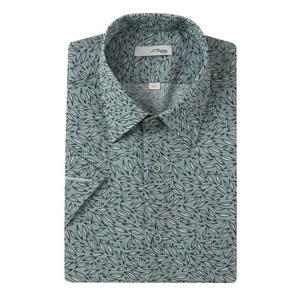 (듀퐁)25년 SS 신상 -SE5MM11HS116SMI(민트)- 일반핏 써커 프린트 반팔셔츠