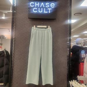 체이스컬트 HC03 여성 골지 와이드 팬츠 FARG7264B0S