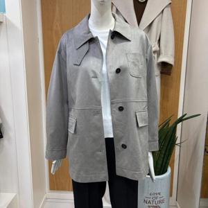 클리지 DP01 스웨이드 하프자켓 CQ2WLJ03