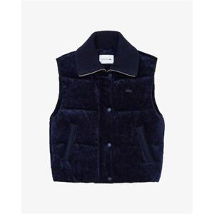 라코스테 (여성) 25FW 스웨터 카라 다운베스트 BF421E-55N HDE(다크네이비) 351659