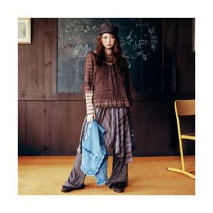 써스데이아일랜드 THURSDAY ISLAND 멀티 스트라이프 자수 티셔츠_T256MTS141W T256MTS141W 354483