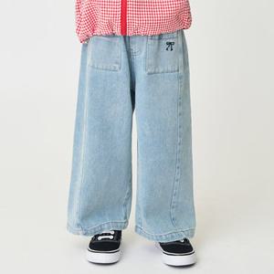 [베베쥬] 포켓리본데님팬츠 (봄신상)