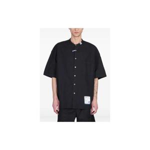 26 SS 메종미하라야스히로 코튼 셔츠 I12SH01300BLACK TP450576733