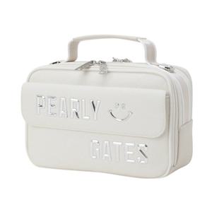 [파리게이츠] (521F1BG006)여성 엠보 로고 투톤 파우치백