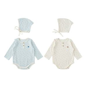 밍크뮤ch 미니도트SET바디슈트2종택출산신생아백일유앙베이비선물 (3617004012)