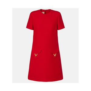 발렌티노 Crepe Couture VGold 미니드레스 P01108262