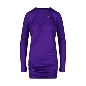 26 SS 베르사체 슬래시 컷아웃 롱슬리브 미니 드레스 1LD60 10100431A00572