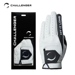 챌린저 남성 컬러 배색 양피 골프장갑 화이트 CHB5UGV0441WH