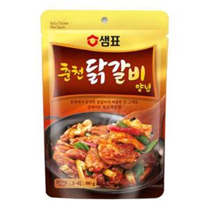 양념 샘표 춘천 닭갈비 180g