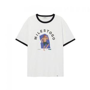 커버낫 [YOSIGO] 썬베이딩 링거 티셔츠 White 393646