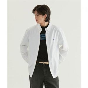 커버낫 쿨맥스  C 로고 옥스포드 셔츠 오프 화이트 392708