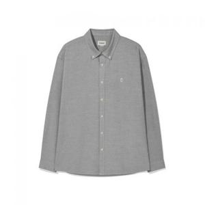 커버낫 쿨맥스  C 로고 옥스포드 셔츠 그레이 392711