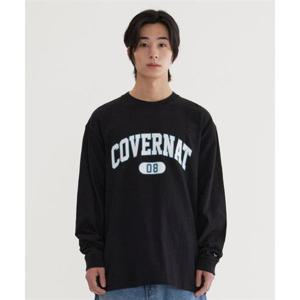커버낫 슬럽 아치 로고 롱슬리브 Black 394089