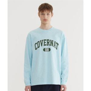 커버낫 슬럽 아치 로고 롱슬리브 Sky Blue 394090