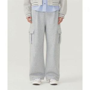 커버낫 우먼 카고 스웻 팬츠 멜란지 그레이 392968
