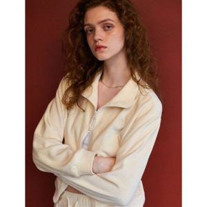 제너럴아이디어 라이트 벨로아 집업 [CREAM] WBD1L51542 382245