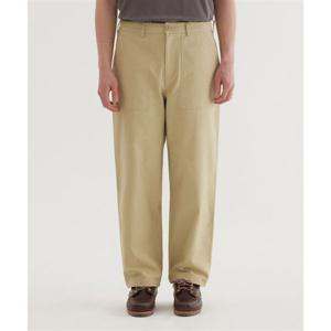 커버낫 레귤러 백사틴 퍼티그 팬츠 Beige 394008