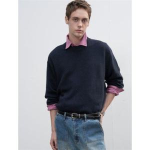 제너럴아이디어 MAN 네프사 크루넥 풀오버 [NAVY] SBE3M05001 383843