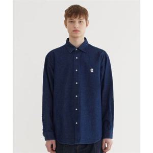 커버낫 C 로고 데님 셔츠 Indigo 394054