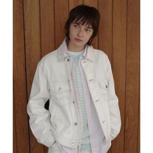 커버낫 데님 트러커 자켓 Ivory 394037