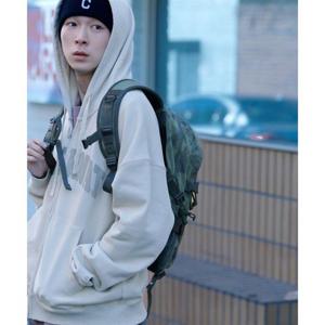 커버낫 아치 로고 후드집업 에크루 392915