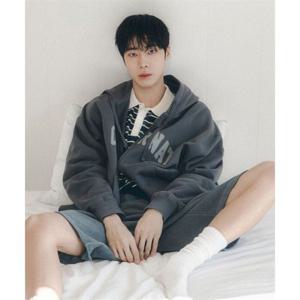 커버낫 [추영우 ]아치 로고 후드집업 차콜 392916