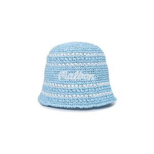 [말본 공식] 말본골프 말본 라피아 버킷햇 BLUE (WOMAN)