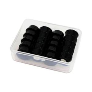 마그피아 초강력 칼라원형자석 미니 검정 MFMH-15-20/(15mm 20개입) 갑(1개입)