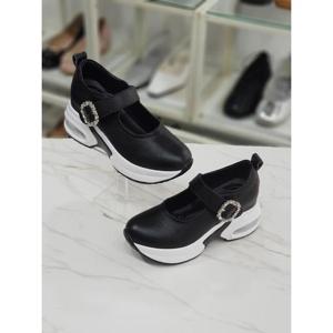 한슈 세이브존07 가죽 메리제인 슬립온6cm HS66p561nt