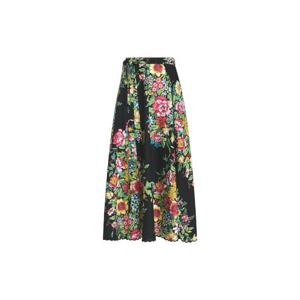 26 SS 에트로 플로럴 프린트 코튼 혼방 미디 스커트 WRPA000699SAE89 TP433470477