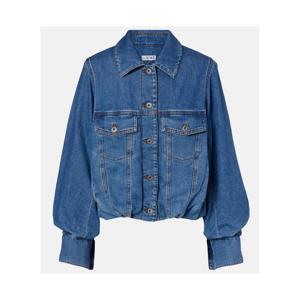 로에베 개더 데님 재킷 P01166351