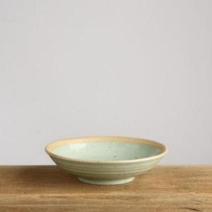 [주방] 이천도자기 발수청자 원찬기 대 15.5cm 그릇 식기 반찬기 플레이팅