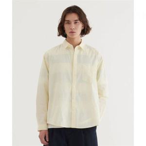 커버낫 루즈핏 포플린 셔츠 Lemon 393973