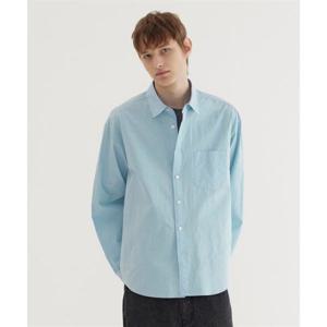 커버낫 루즈핏 포플린 셔츠 Blue 393974