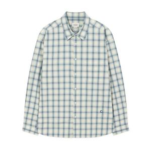 커버낫 코튼 체크 셔츠 Blue 393978