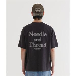 커버낫 슬럽 니들앤쓰레드 그래픽 티셔츠 Charcoal 393823