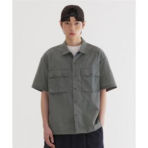 커버낫 나일론 퍼티그 하프 셔츠 세이지 Gray 393835