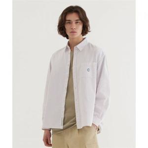 커버낫 C 로고 다잉 옥스포드 셔츠 Light Purple 393984