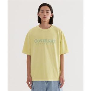 커버낫 네온 로고 다잉 티셔츠 Lime 393886