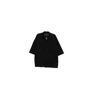 26 SS 릭오웬스 체스트 포켓 블랙 셔츠 RU01F2298CV TP451148772