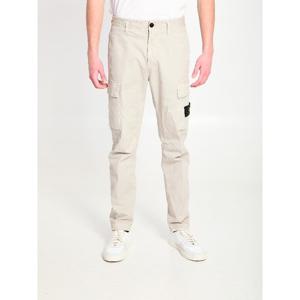 스톤아일랜드 레귤러 테이퍼 스트레치 트윌 카고 팬츠 L1S15310